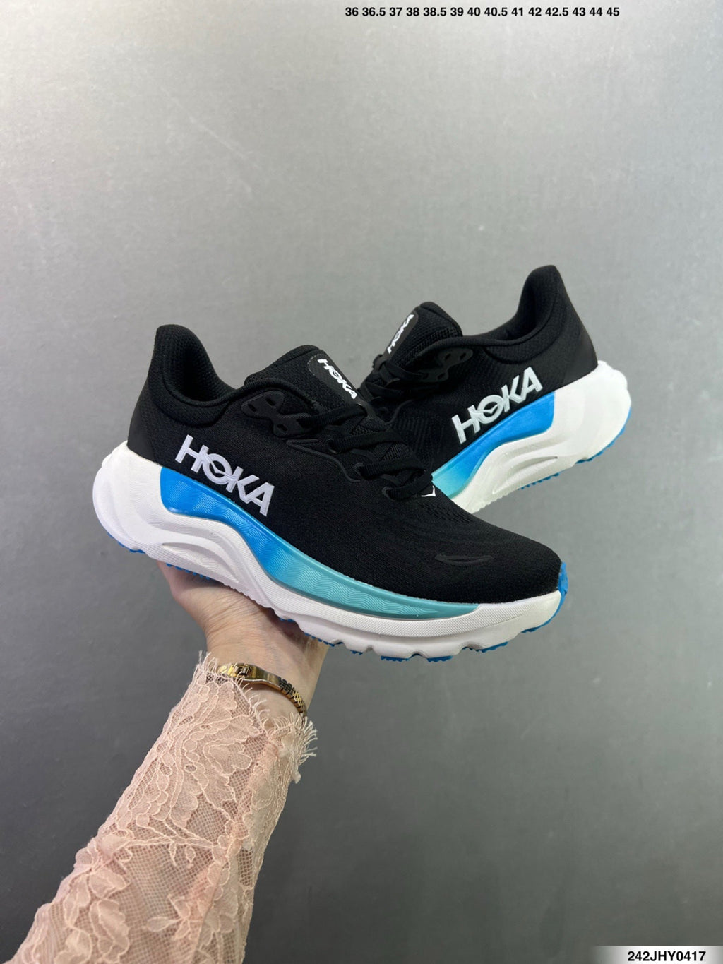 Hoka One One M ARAHI 8 WIDE Ultra-Lightweight Thick Sole Running Shoes--1168710/SSTC-5