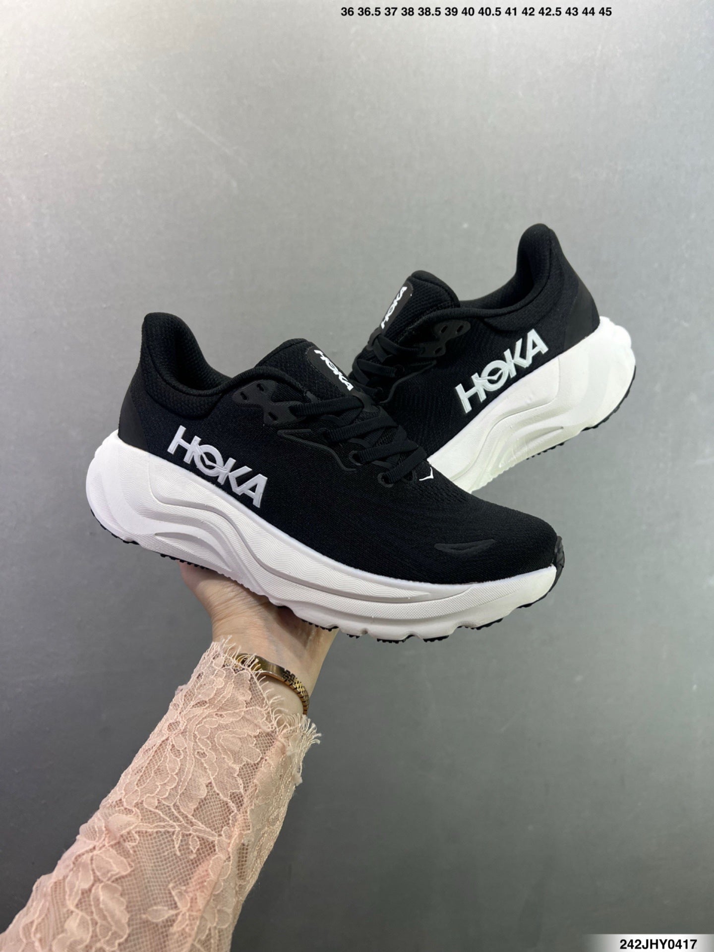Hoka One One M ARAHI 8 WIDE Ultra-Lightweight Thick Sole Running Shoes--1168710/SSTC-8