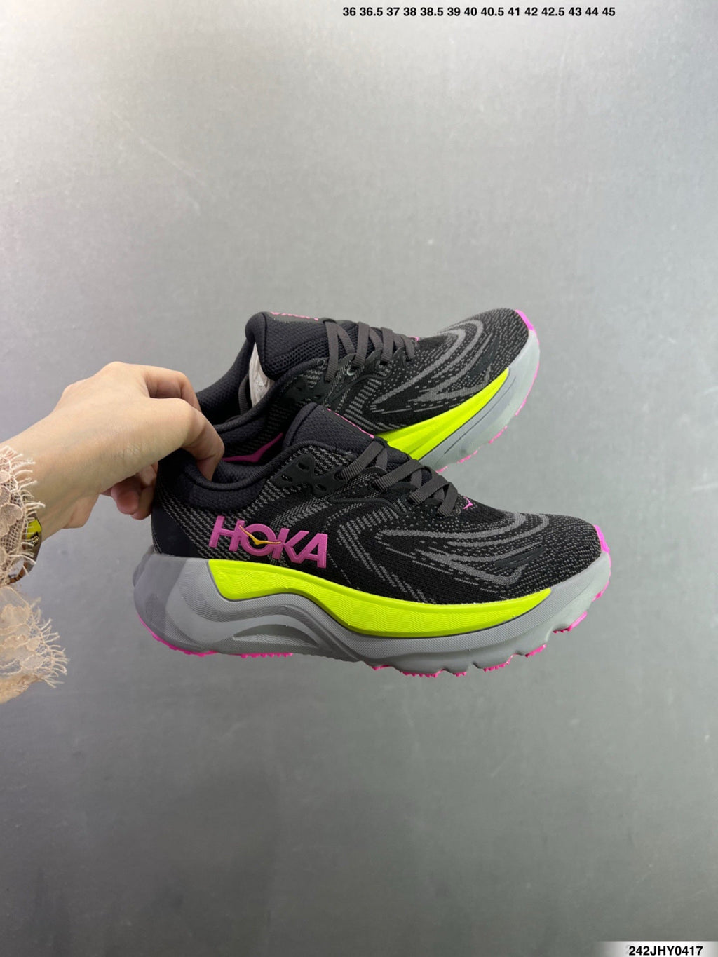 Hoka One One M ARAHI 8 WIDE Ultra-Lightweight Thick Sole Running Shoes--1168710/SSTC-11