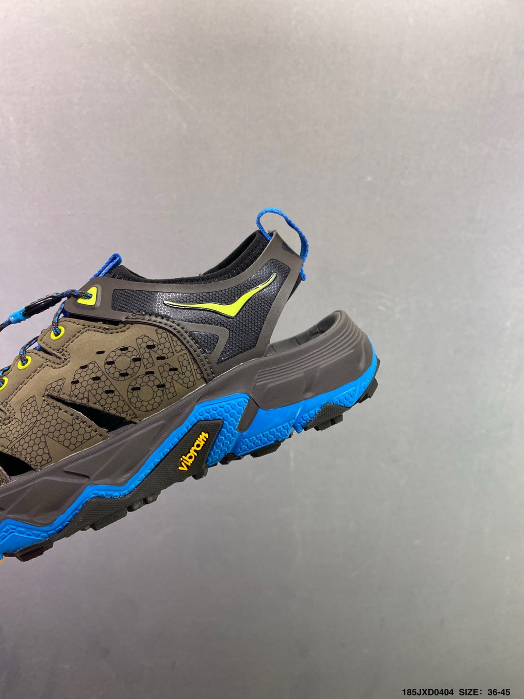 HOKA ONE ONE VIBRAM TOR TRAFA Comfortable, Non-Slip, Breathable Outdoor Trail Running Shoes--1016311
