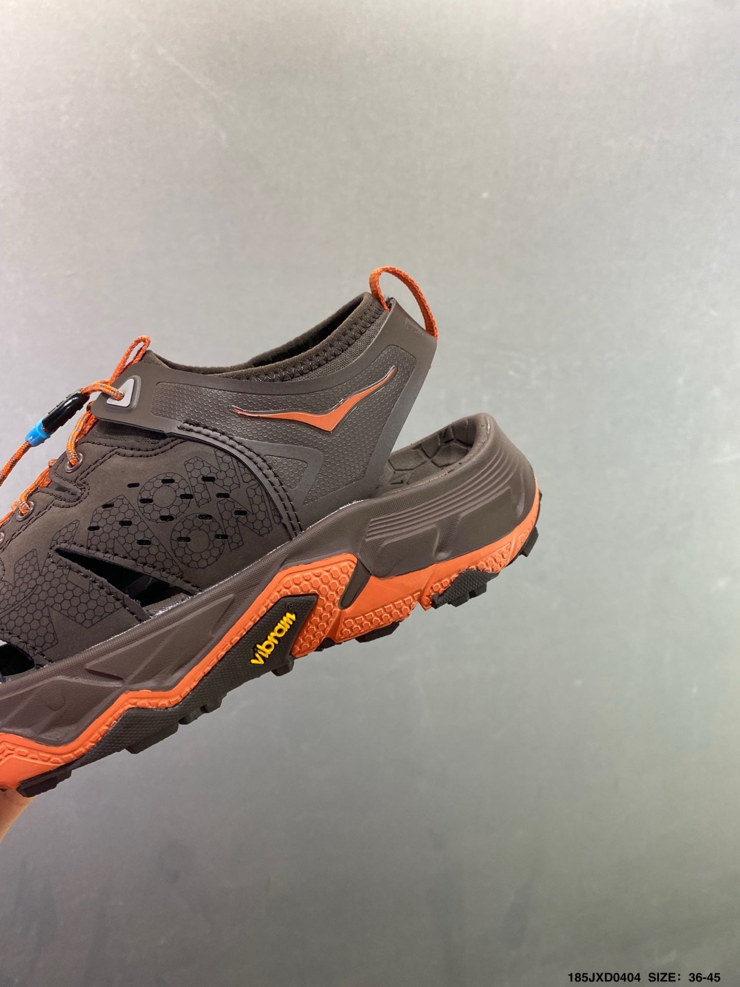 HOKA ONE ONE VIBRAM TOR TRAFA Comfortable, Non-Slip, Breathable Outdoor Trail Running Shoes--1016311-2