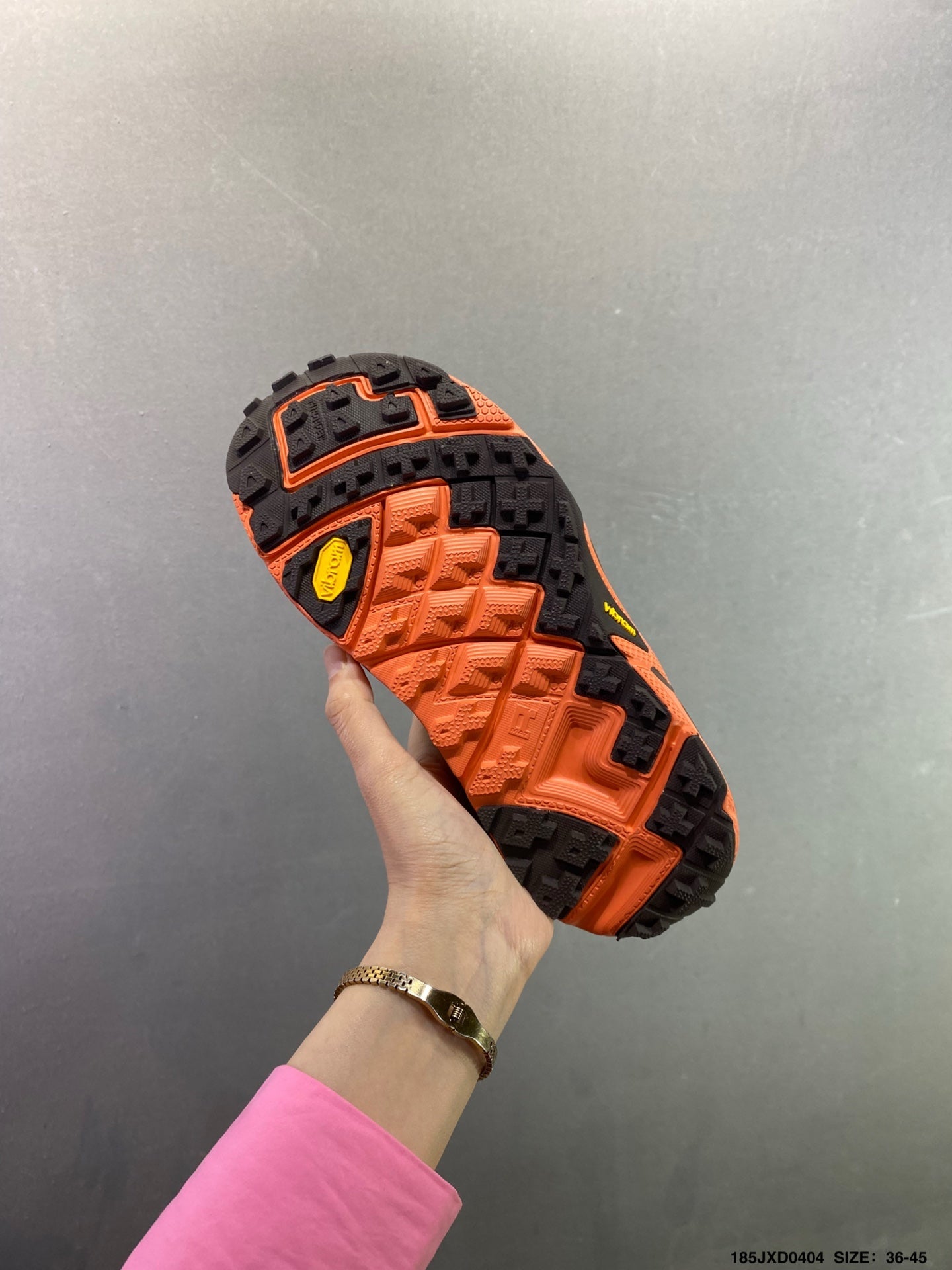 HOKA ONE ONE VIBRAM TOR TRAFA Comfortable, Non-Slip, Breathable Outdoor Trail Running Shoes--1016311-2