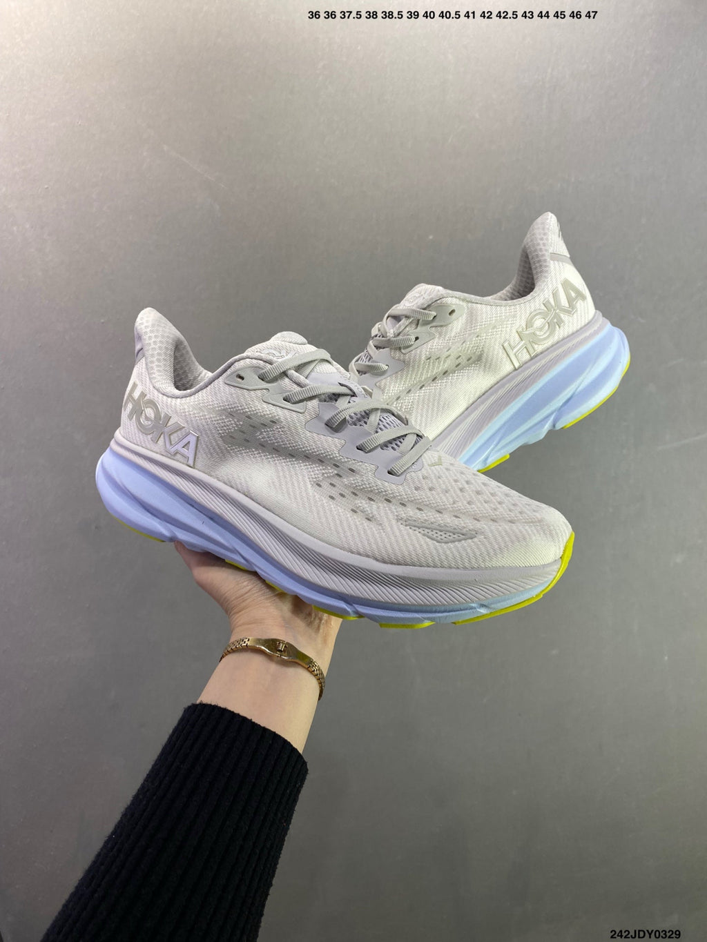 HOKA M CLIFTON 9 New Colorway Mesh Breathable Road Running Shoes--1127896 -3
