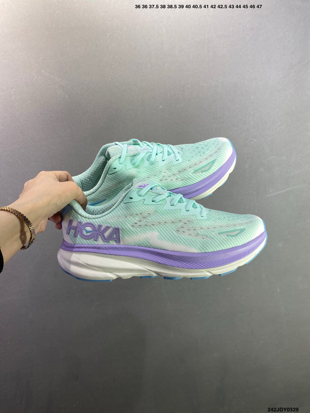 HOKA M CLIFTON 9 New Colorway Mesh Breathable Road Running Shoes--1127896 -7