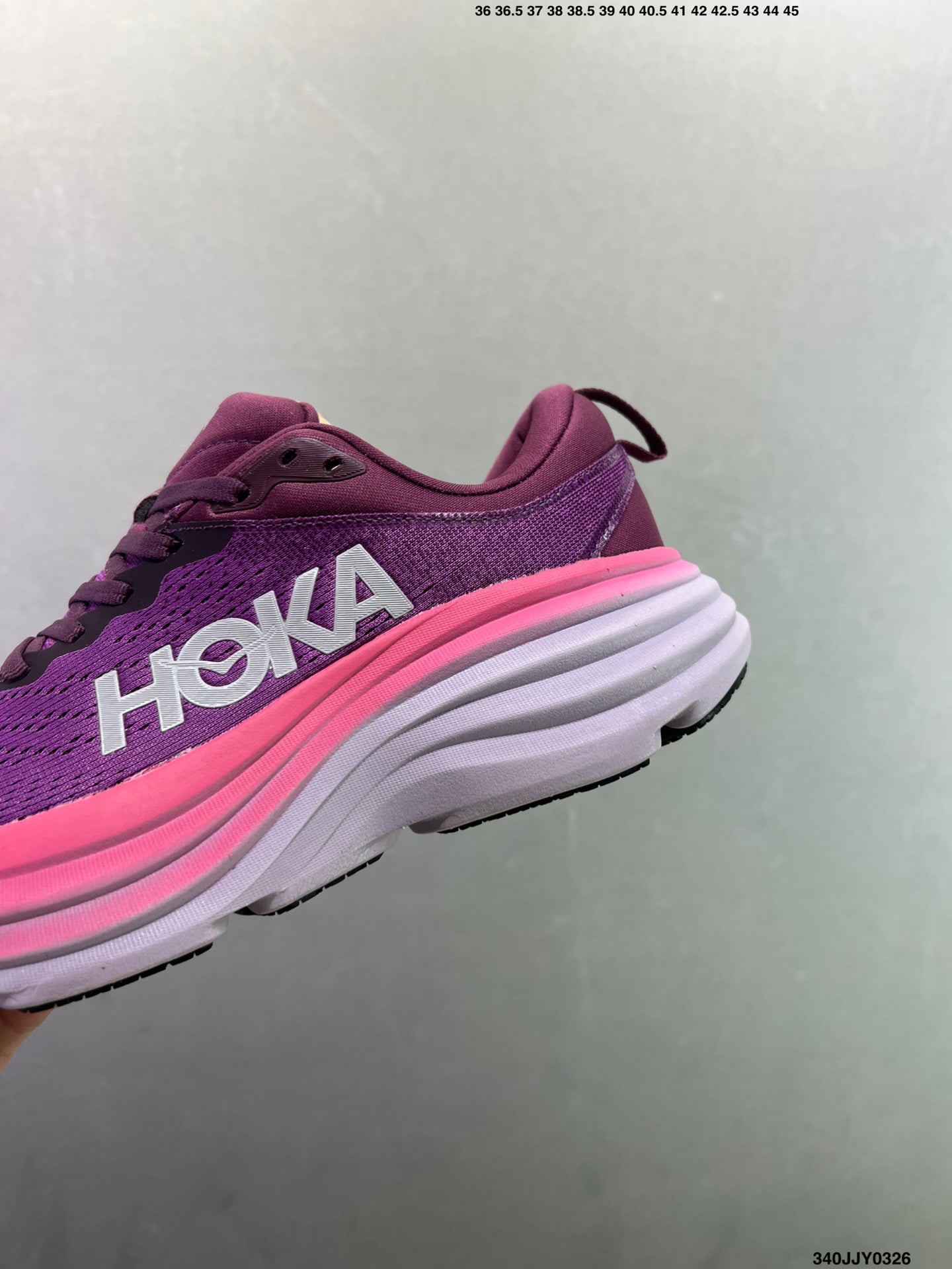 HOKA ONE ONE Bondi 8 Low Thick Sole Lightweight Casual Running Shoes --1127953